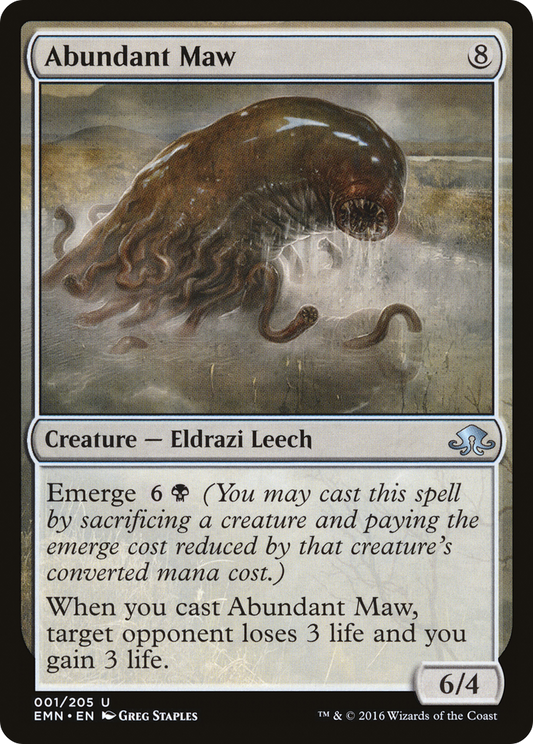 Abundant Maw - Foil