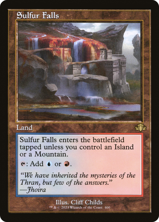 Sulfur Falls (400) (Retro Frame)