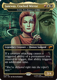 Janeway, Cracked Mirror [Isshin, Two Heavens as One] (0019) (Borderless) (SDS) - Foil