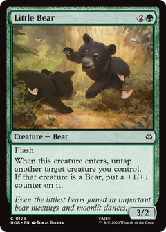 Little Bear (HOB) - Foil