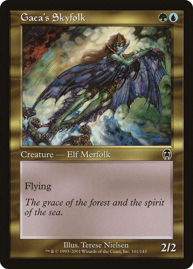 Gaea's Skyfolk - Foil