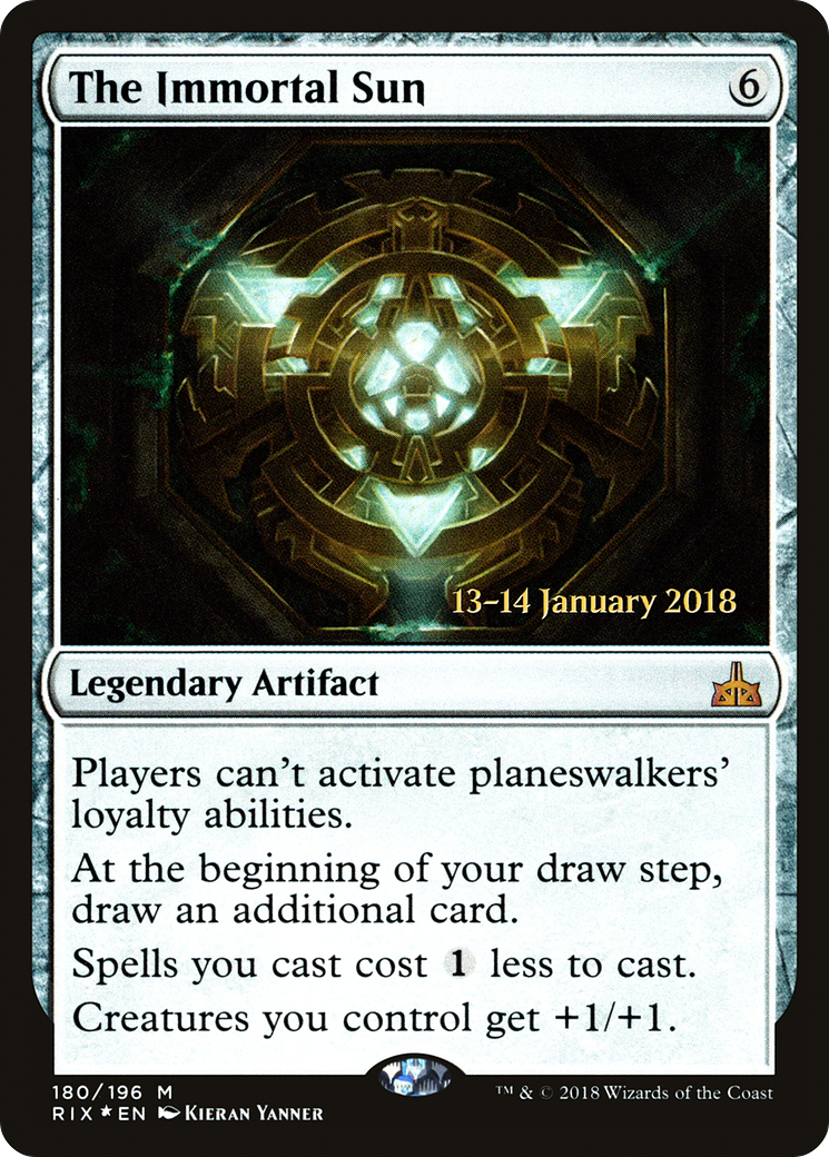 The Immortal Sun (180) (Prerelease) - Foil
