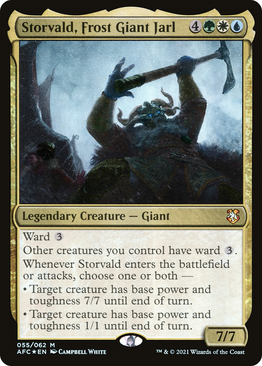 Storvald, Frost Giant Jarl - Foil
