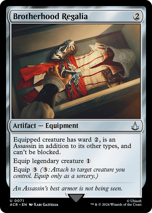 Brotherhood Regalia - Foil