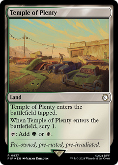 Temple of Plenty (0837) - Surge Foil