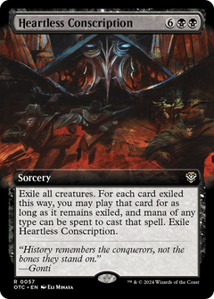 Heartless Conscription (0057) (Extended Art)