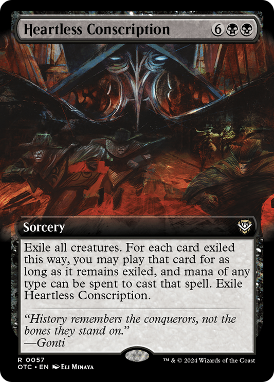 Heartless Conscription (0057) (Extended Art)