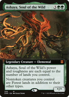 Ashaya, Soul of the Wild (358) (Extended Art) - Foil
