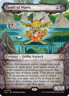 Taster of Wares (0314) (Fable Frame) (ECL) - Foil