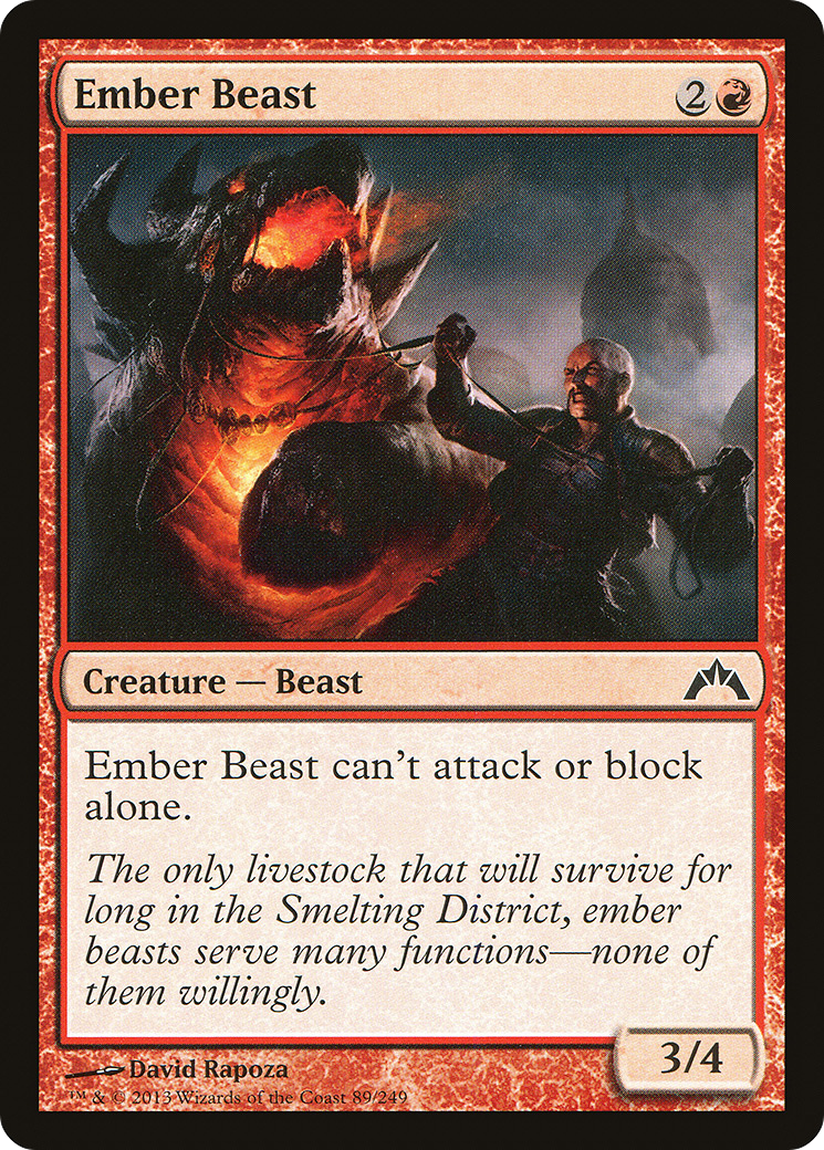 Ember Beast - Foil
