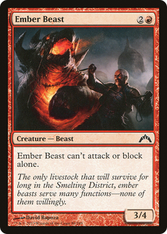 Ember Beast - Foil