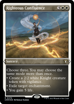 Righteous Confluence (0470) - Foil Etched