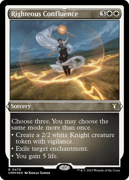 Righteous Confluence (0470) - Foil Etched