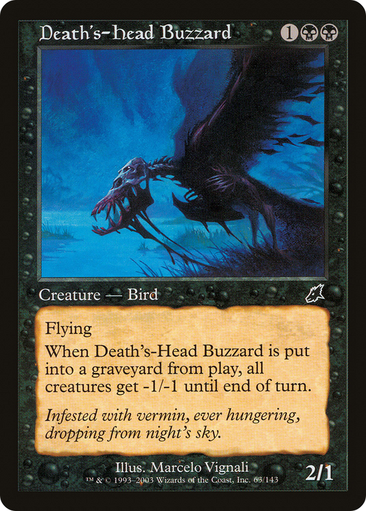 Death's-Head Buzzard - Foil