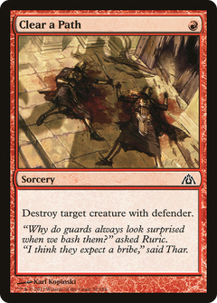 Clear a Path - Foil