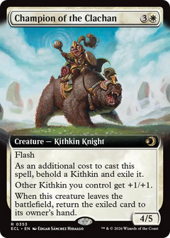 Champion of the Clachan (0353) (Extended Art) (ECL) - Foil