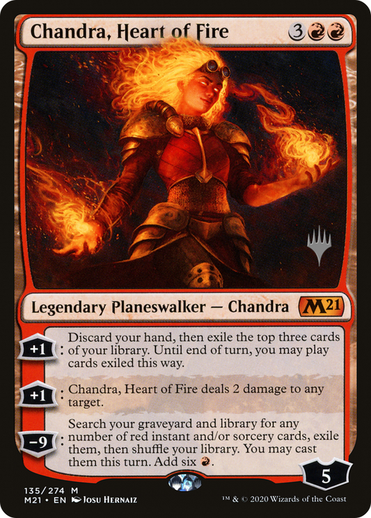 Chandra, Heart of Fire (135) (Promo Pack)