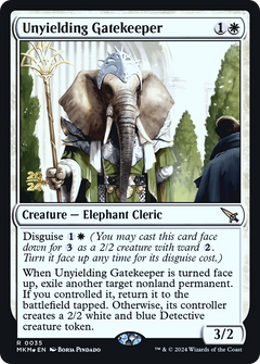 Unyielding Gatekeeper (0035) (Prerelease) - Foil