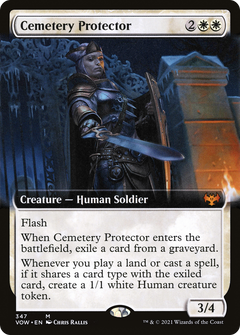 Cemetery Protector (347) (Extended Art)