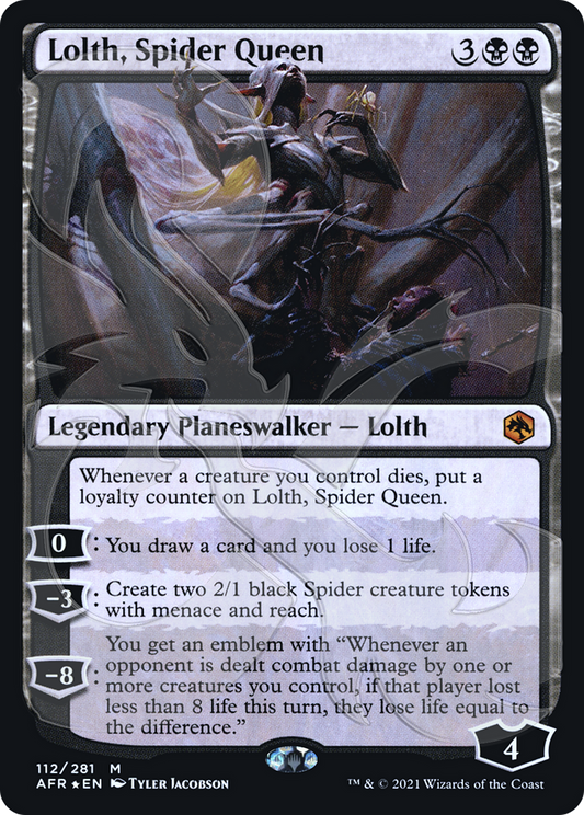 Lolth, Spider Queen (112) (Ampersand) - Foil