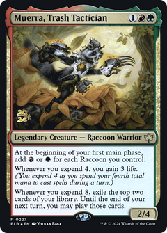 Muerra, Trash Tactician (0227) (Prerelease) - Foil