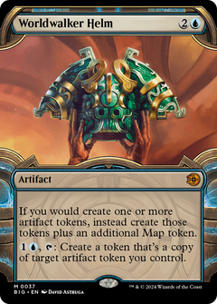Worldwalker Helm (0037) (Showcase) - Foil