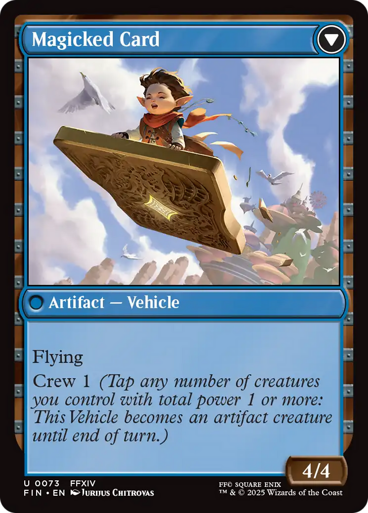 Sidequest: Card Collection // Magicked Card (FIN) - Foil