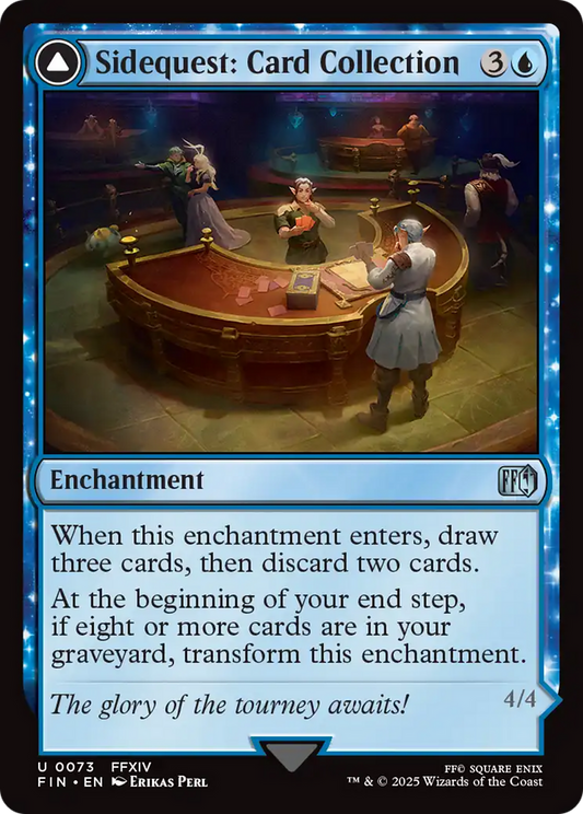 Sidequest: Card Collection // Magicked Card (FIN) - Foil