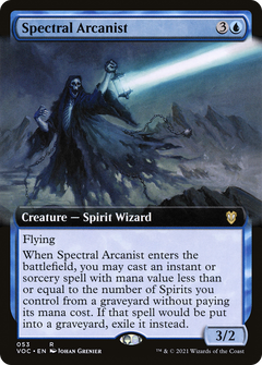 Spectral Arcanist (053) (Extended Art)
