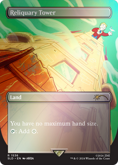 Reliquary Tower (1536) (Borderless) - Rainbow Foil
