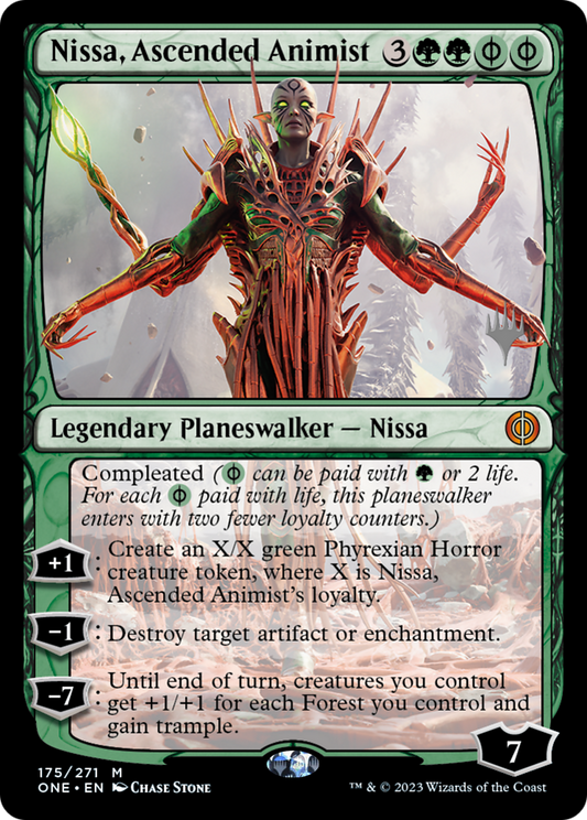 Nissa, Ascended Animist (175) (Promo Pack) - Foil
