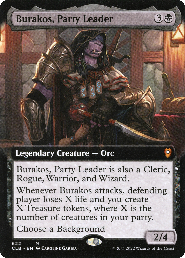 Burakos, Party Leader (622) (Extended Art) - Foil