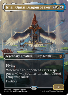 Ishai, Ojutai Dragonspeaker (0089) (Borderless) (Showcase) - Foil