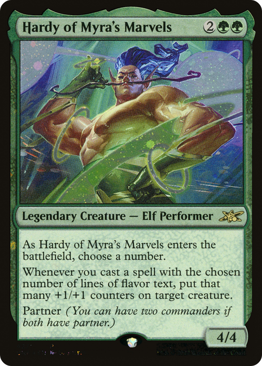 Hardy of Myra's Marvels (427) - Galaxy Foil