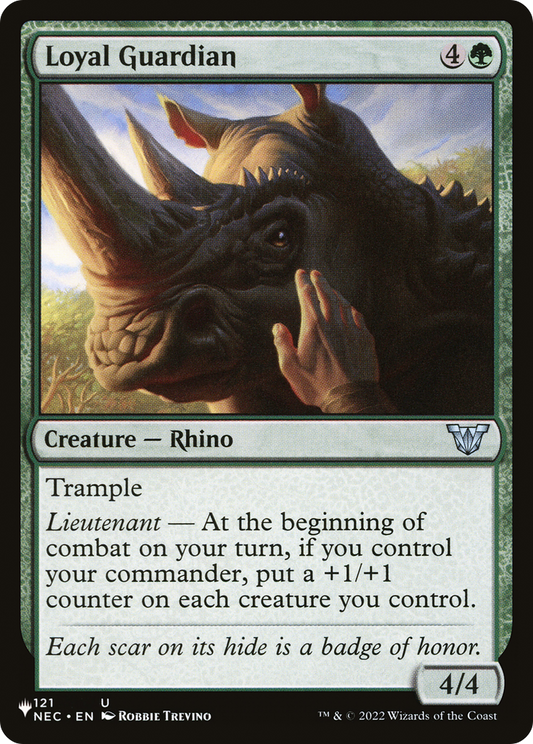 Loyal Guardian (NEC-121) (PLST)