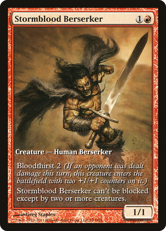 Stormblood Berserker - Game Day Promo