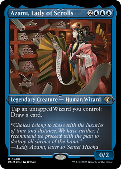 Azami, Lady of Scrolls (0480) - Foil Etched