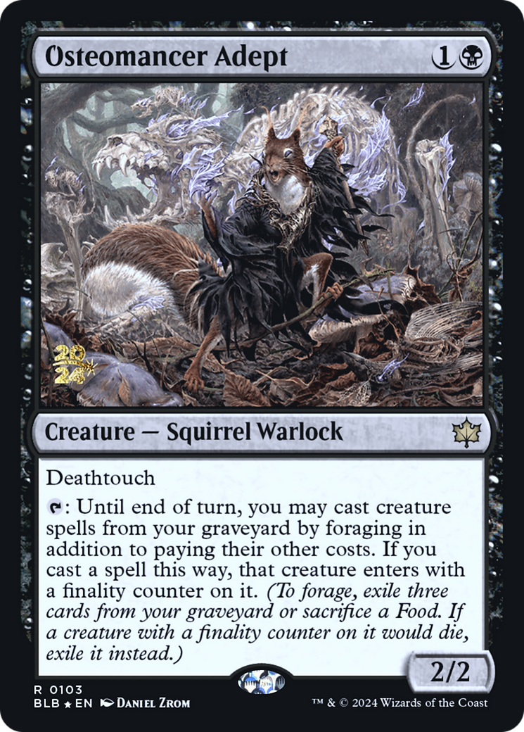 Osteomancer Adept (0103) (Prerelease) - Foil