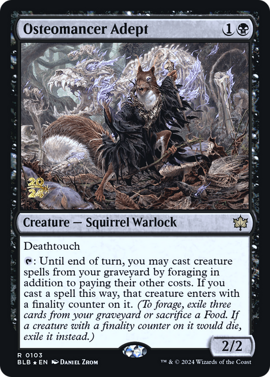 Osteomancer Adept (0103) (Prerelease) - Foil
