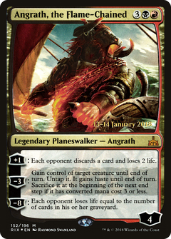 Angrath, the Flame-Chained (152) (Prerelease) - Foil