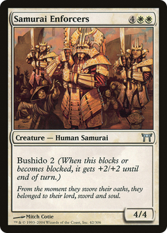 Samurai Enforcers - Foil