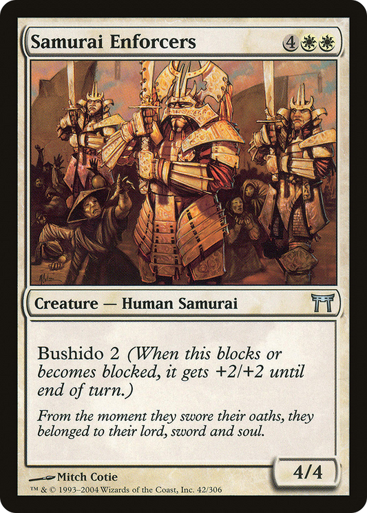 Samurai Enforcers - Foil
