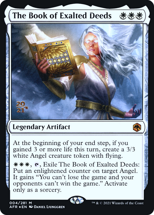 The Book of Exalted Deeds (004) (Prerelease) - Foil