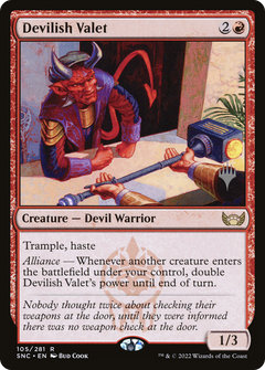 Devilish Valet (105) (Promo Pack)