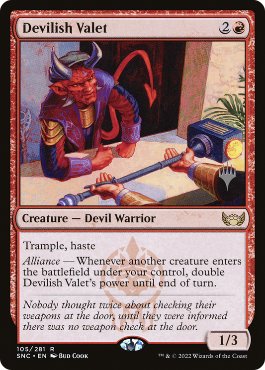 Devilish Valet (105) (Promo Pack)
