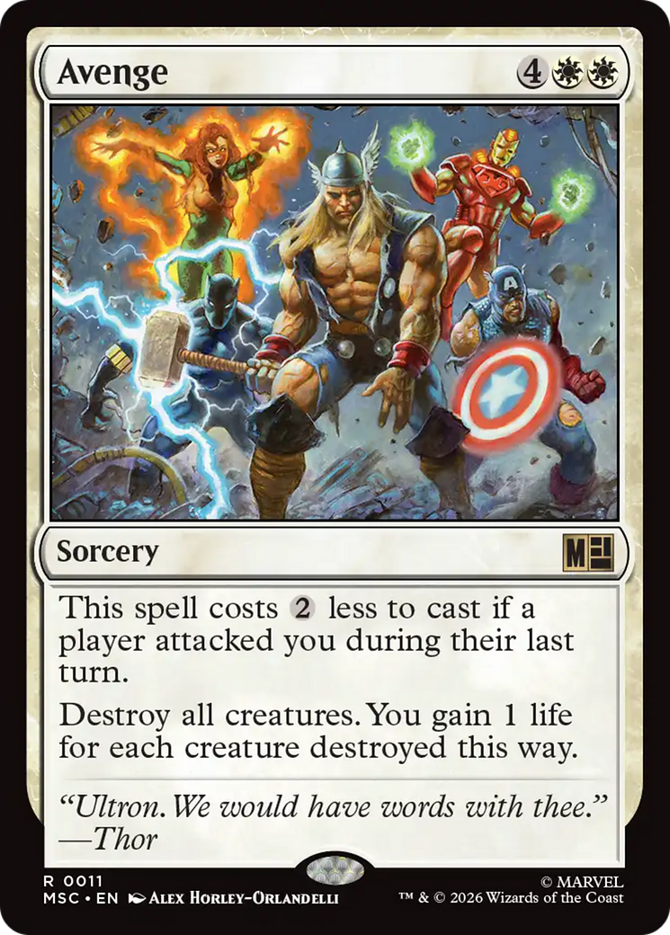 Avenge (MSC) - Surge Foil