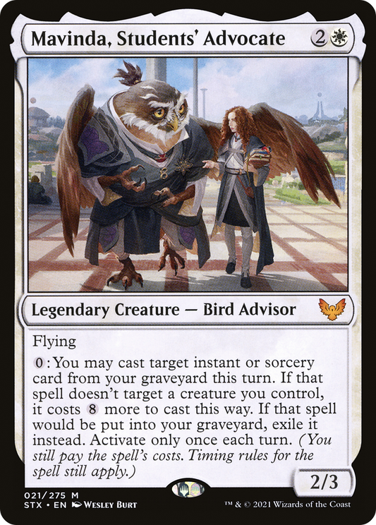 Mavinda, Students' Advocate - Foil