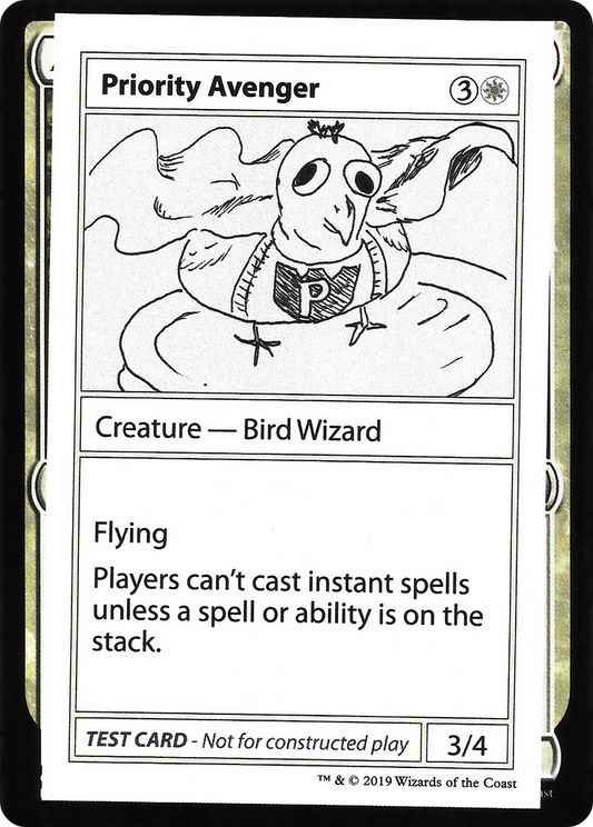 Priority Avenger (No PW Symbol)