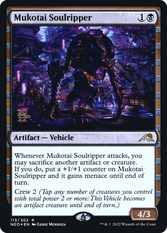 Mukotai Soulripper (113) (Prerelease) - Foil