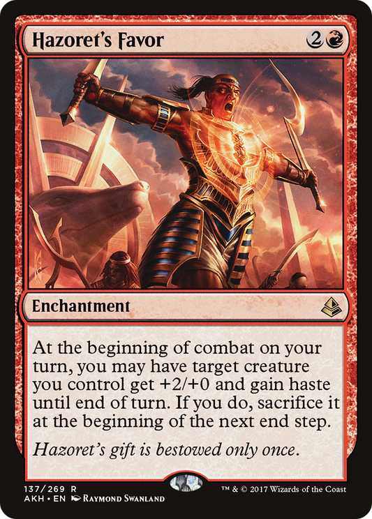 Hazoret's Favor - Foil